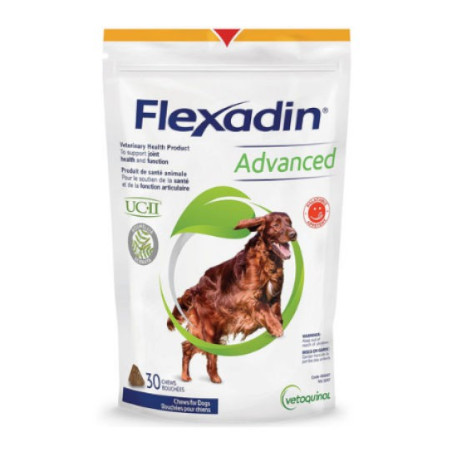 Vetoquinol Flexadin Advanced Dog 30tab. - wspomaganie metabolizmu stawów