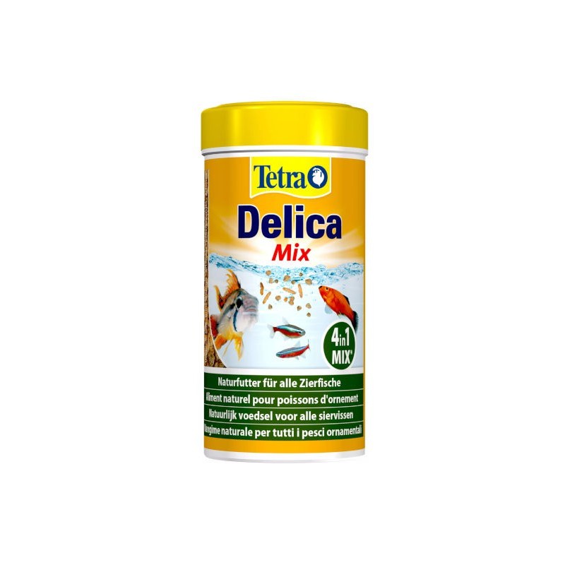 Tetra Delica Natural Snack Mix -  pokarm liofilizowany 4w1