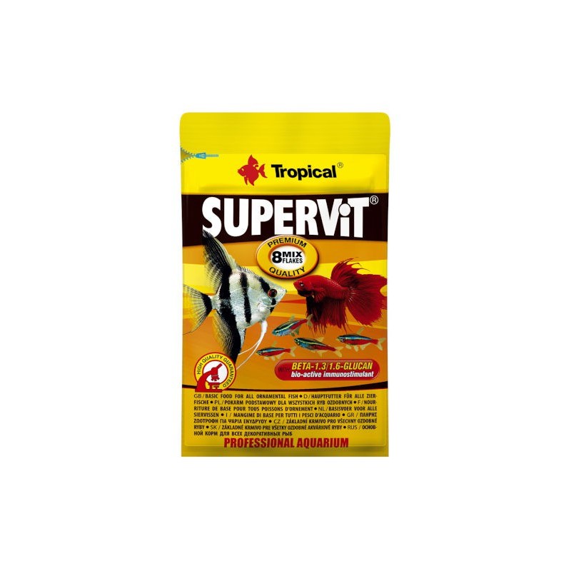 Tropical Supervit płatki - pokarm dla ryb