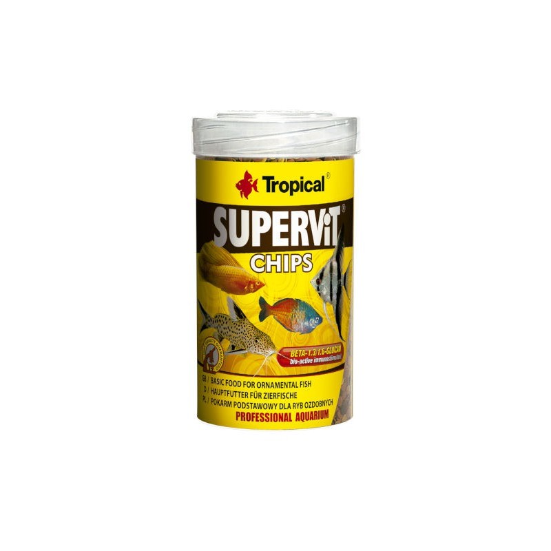 Tropical Supervit chips - pokarm dla ryb