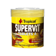 Tropical Supervit tablets A - pokarm dla ryb w tabletkach