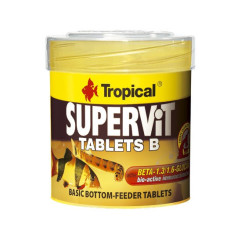 Tropical Supervit tablets B - pokarm dla ryb w tabletkach