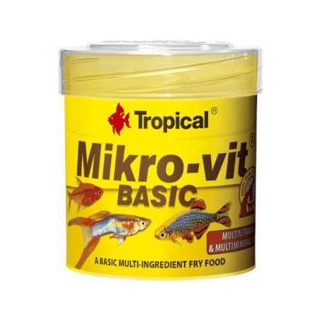 Tropical Mikro-vit basic - pokarm podstawowy dla narybku