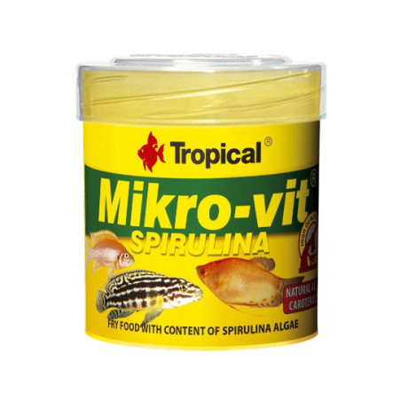 Tropical Mikro-vit spirulina - pokarm dla narybku z dodatkiem spiruliny