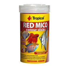 Tropical Red mico colour sticks - wysokobiałkowy, superwybarwiający pokarm dla ryb