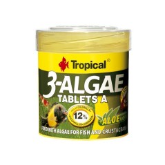 Tropical 3-Algae tablets A  - pokarm w formie samoprzylepnych tabletek