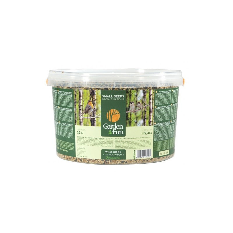 Garden&Fun Karma dla ptaków wolnożyjących 4 pory roku 2,4kg - drobne nasiona