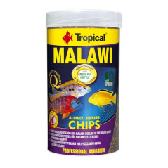 Tropical Malawi Chips - wieloskładnikowy pokarm w postaci niewielkich chipsów dla pyszczaków