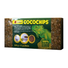 Tropical Cocochips 500g - naturalne podłoże w postaci fragmentów włókna kokosowego