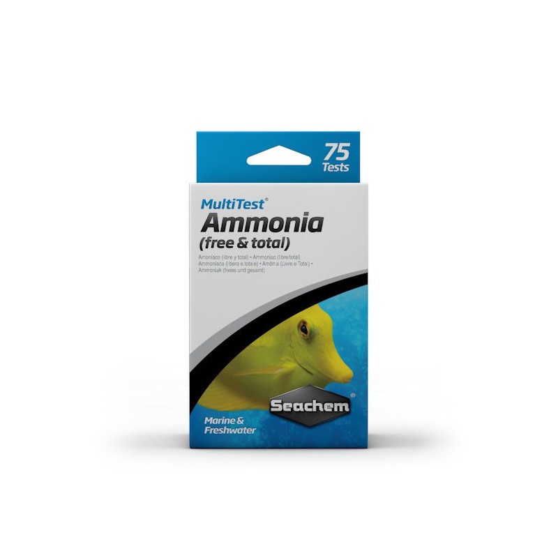 Seachem MultiTest: Ammonia 75 Tests - test amoniaku