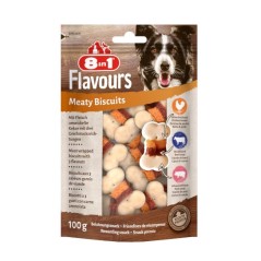 8in1 Przysmak FLAVOURS Meaty Biscuits 100g