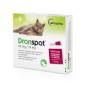 Vetoquinol Dronspot dla dużych kotów 2x1,12ml - krople odrobaczające