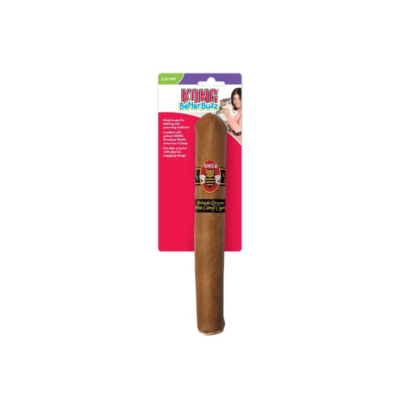 KONG Cat Better Buzz Cigar - zabawka z kocimiętką, cygaro dla kota