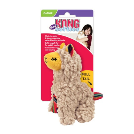 KONG Cat Softies Buzzy Llama - skacząca lama