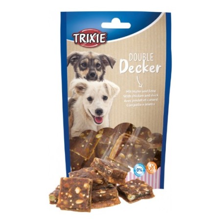 Trixie Double Decker - przysmak dla psa z kurczakiem i kaczką 100g