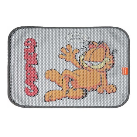 Garfield dwuwarstwowa mata pod kuwetą /szara, prostokątna