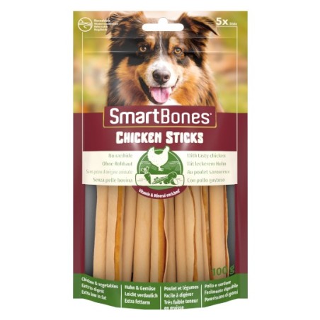 Zolux Smart Bones Chicken Sticks /5szt - lekkostrawne pałeczki bez skóry, smak kurczaka