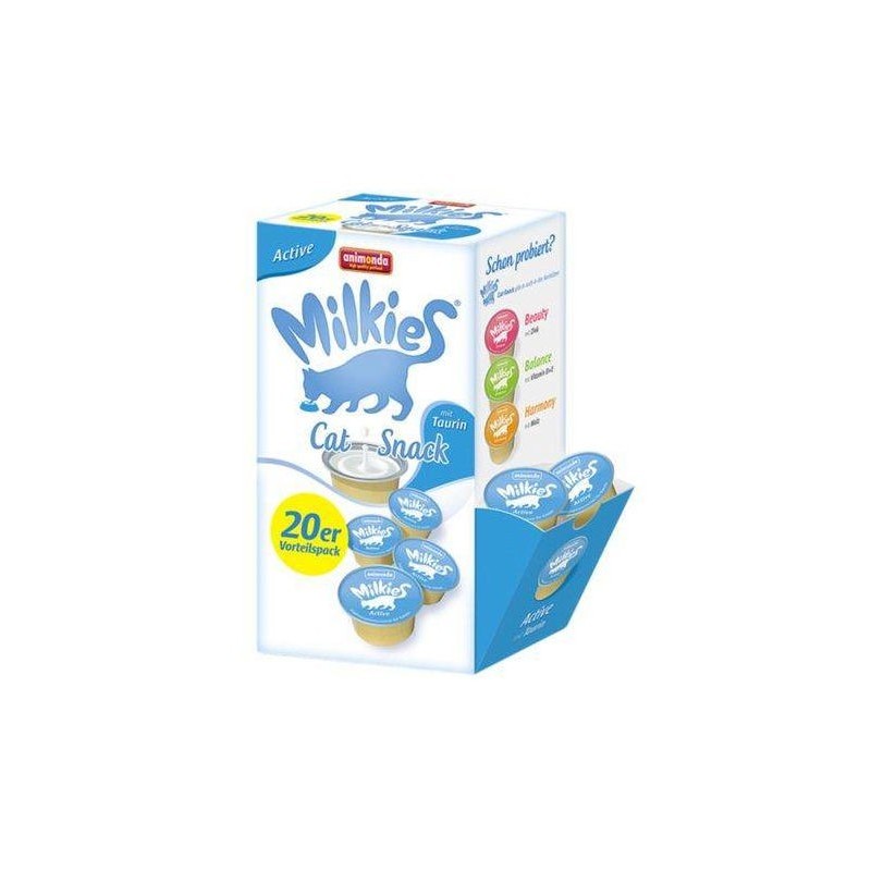 Animonda MILKIES ACTIVE z tauryną 20x15g - przysmak dla kota