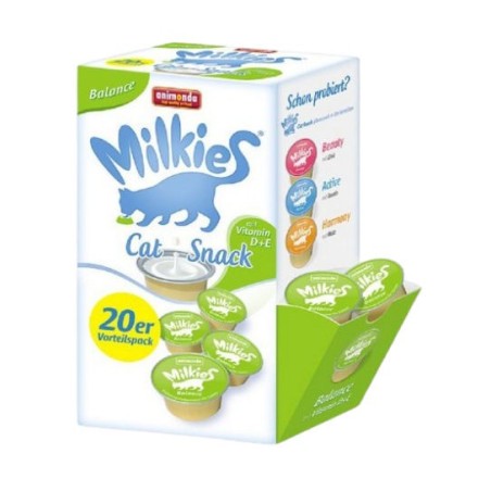 Animonda MILKIES BALANCE z wit. D+E 20x15g - przysmak dla kota