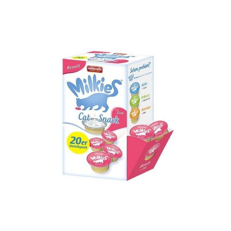 Animonda MILKIES BEAUTY z cynkiem 20x15g - przysmak dla kota