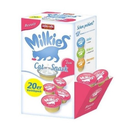 Animonda MILKIES BEAUTY z cynkiem 20x15g - przysmak dla kota