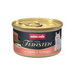 Animonda VOM FEINSTEN adult cat puszka 85g - mus łosoś/drób