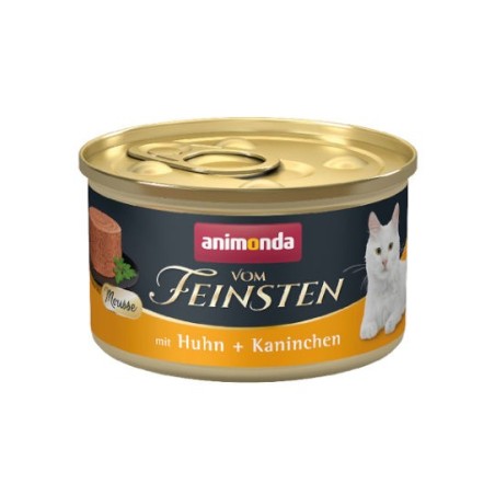 Animonda VOM FEINSTEN adult cat puszka 85g - mus kurczak/królik