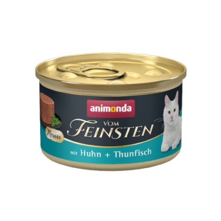 Animonda VOM FEINSTEN adult cat puszka 85g - mus kurczak/tuńczyk