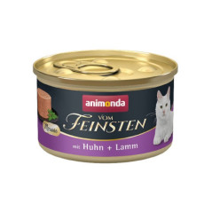 Animonda VOM FEINSTEN adult cat puszka 85g - mus kurczak/jagnięcina