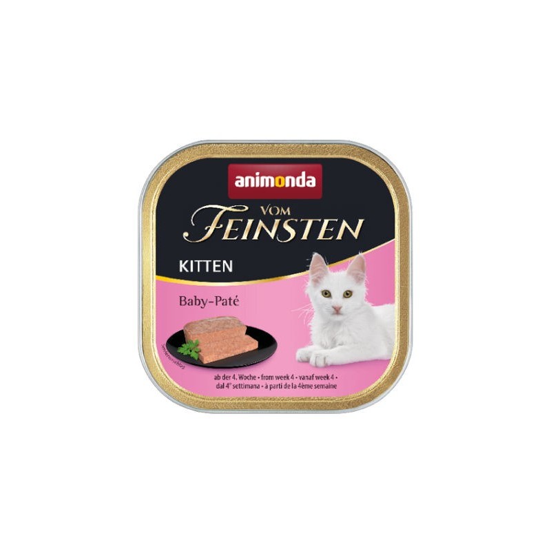 Animonda VOM FEINSTEN Kitten Baby Pate szalka 100g - pasta mięsna