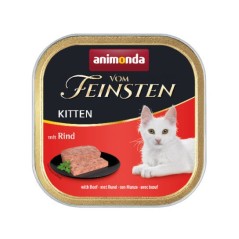 Animonda VOM FEINSTEN Kitten szalka 100g - wołowina