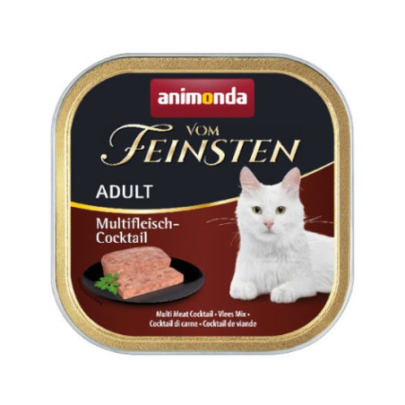 Animonda VOM FEINSTEN Adult szalka 100g - mix mięsny