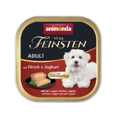 Animonda VOM FEINSTEN GC Adult szalka 150g -  z jeleniem i jogurtem