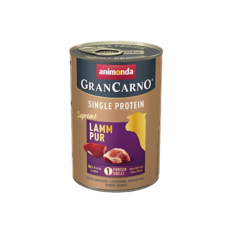 Animonda GRANCARNO Single Protein Supreme - jagnięcina