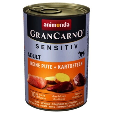 Animonda GRANCARNO Sensitive adult - indyk z ziemniakami