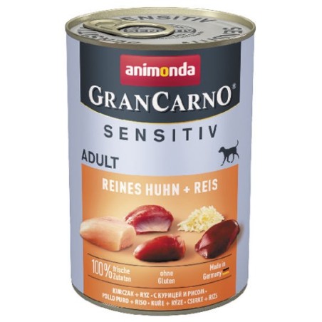 Animonda GRANCARNO Sensitive adult - kurczak z ryżem