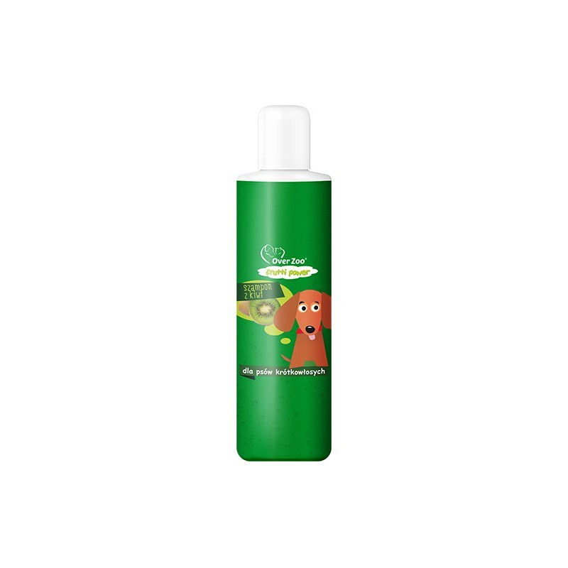 Over Zoo Szampon kiwi dla psów krótkowłosych 200 ml