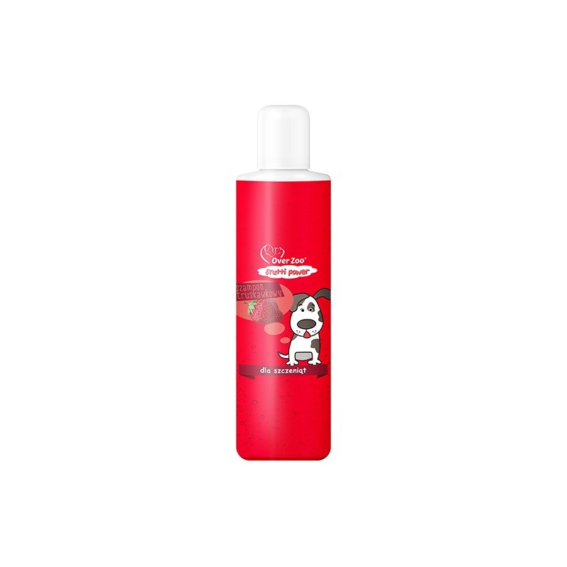 Over Zoo Szampon truskawkowy dla szczeniąt 200 ml