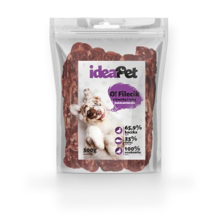 IdeaPet Filecik z kaczką i rybą 500g