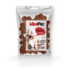 IdeaPet Kostki wołowina z ryżem 9cm 500g