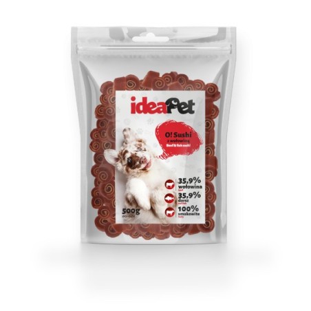 IdeaPet Sushi z wołowiną 500g