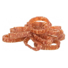 TRIXIE Chicken Rings, przysmak dla psa, kurczak i wątróbka drobiowa, 100g