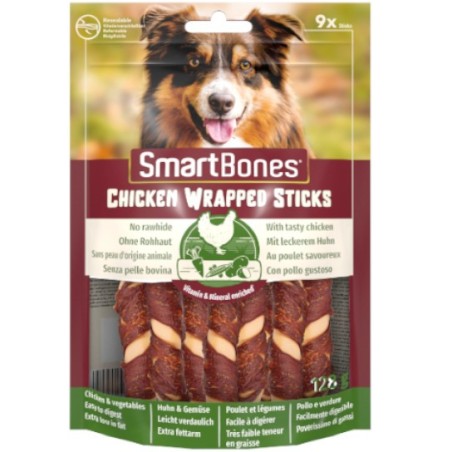 Zolux Smart Bones Chicken Wrap Sticks Mini /9szt