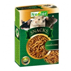 Nestor SNACKS DLA GRYZONI I KRÓLIKÓW LARWA MĄCZNIKA 20G