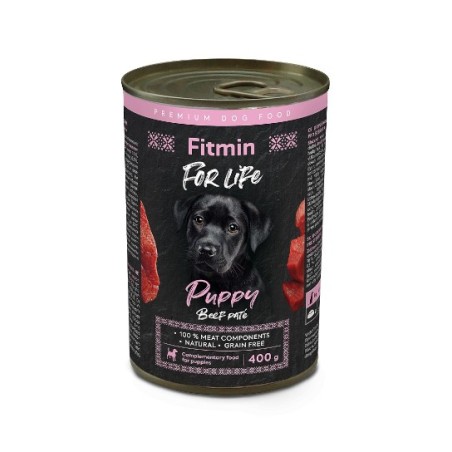 Fitmin Dog For Life Puppy Konserwa 400g /z wołowiną