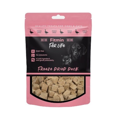 Fitmin Freeze dried duck 30g - przysmak mięsny dla psów i kotów kaczka