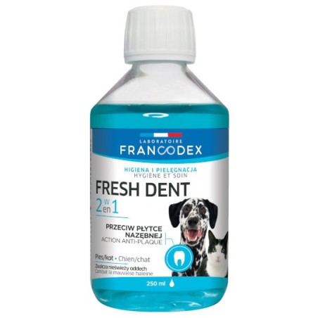 Francodex Fresh Dent - płyn do higieny jamy ustnej psów i kotów