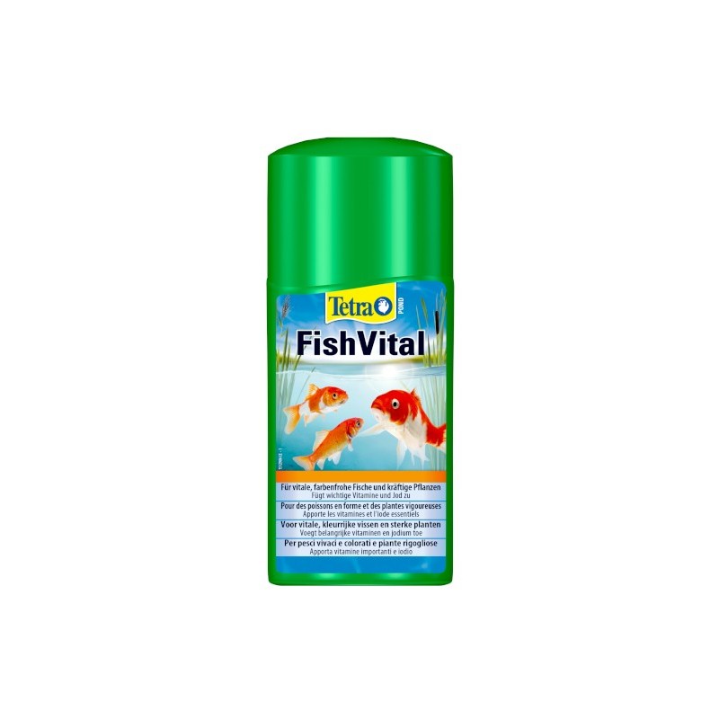 Tetra Pond FishVital (AquaFit) 250ml - preparat wzbogacający wodę/witaminy dla ryb w oczku