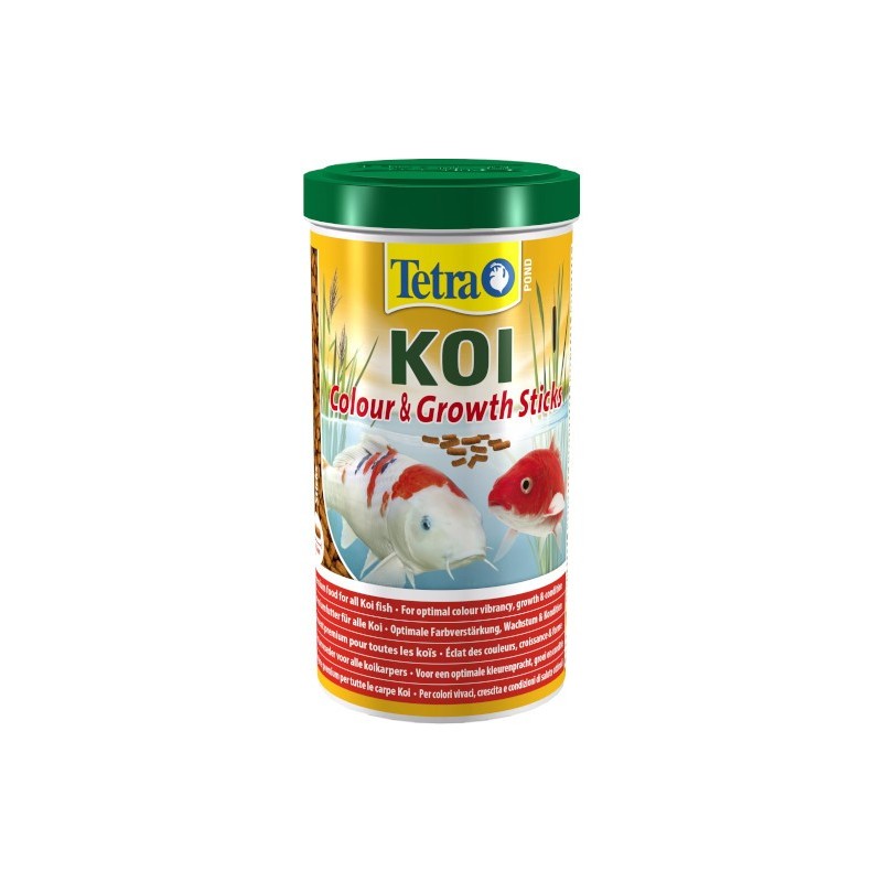 Tetra Pond Koi Colour&Growth Sticks  - pokarm premium dla karpi koi/ryb do oczka wodnego