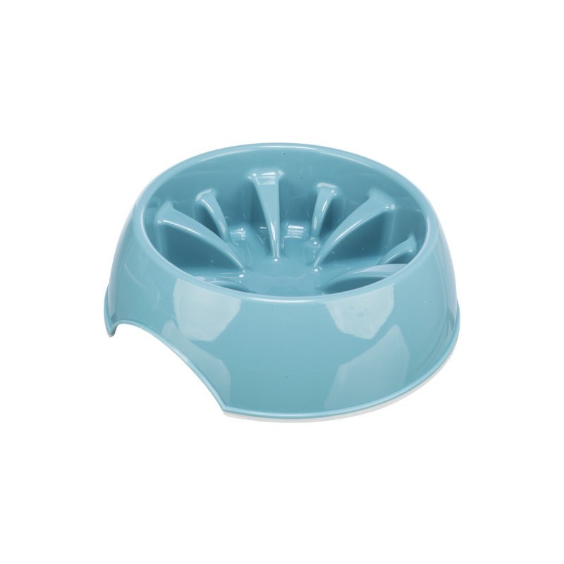 TRIXIE Slow Feeding miska plastik/TPR spowalniająca jedzenie 1,4l/25cm - różne kolory